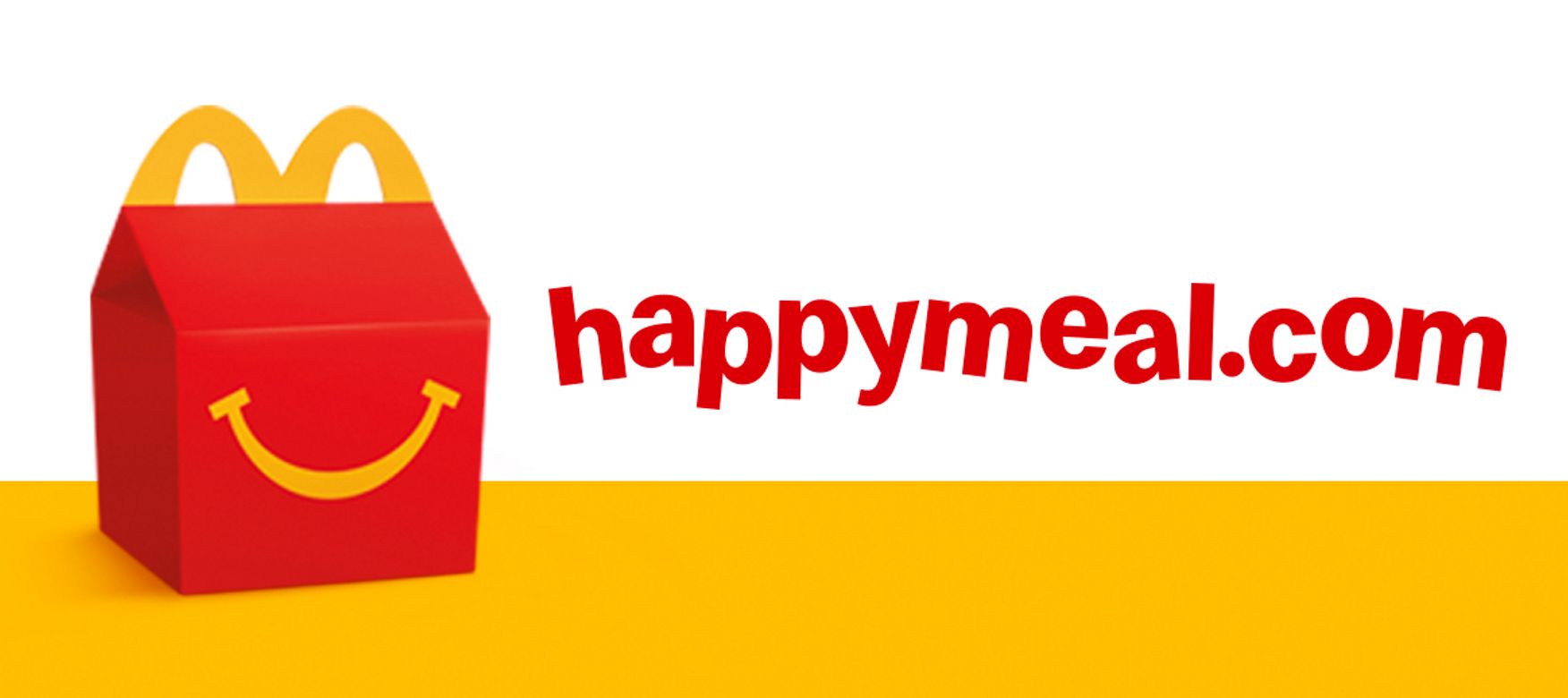 Mcdonalds Happy Meal Box Mcdonalds Favor Box Digital 