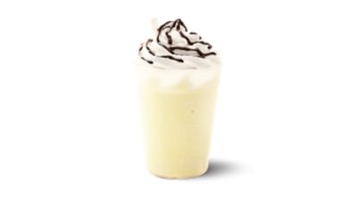 Milk Shake Deluxe Banaan Groot met Chocolade drizzle