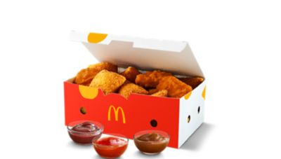 Sharebox 10 Spicy Chicken McNuggets & 10 Cheese Snacks