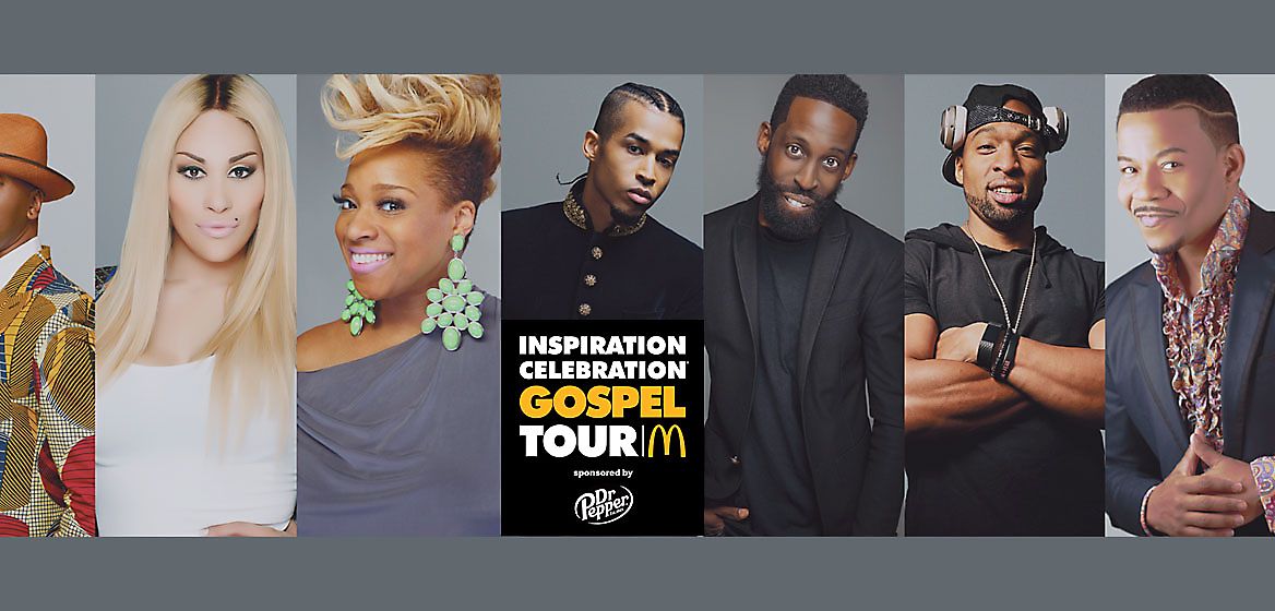 Inspiration Celebration Gospel Tour McDonald’s Black and Positively