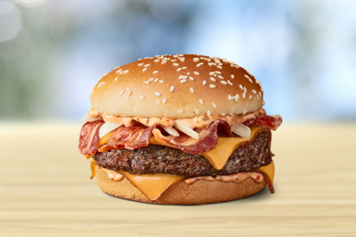 Aprende más acerca de la grand McExtreme bacon burger de España