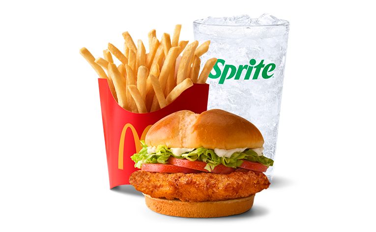 Mcdonald's combo store meals