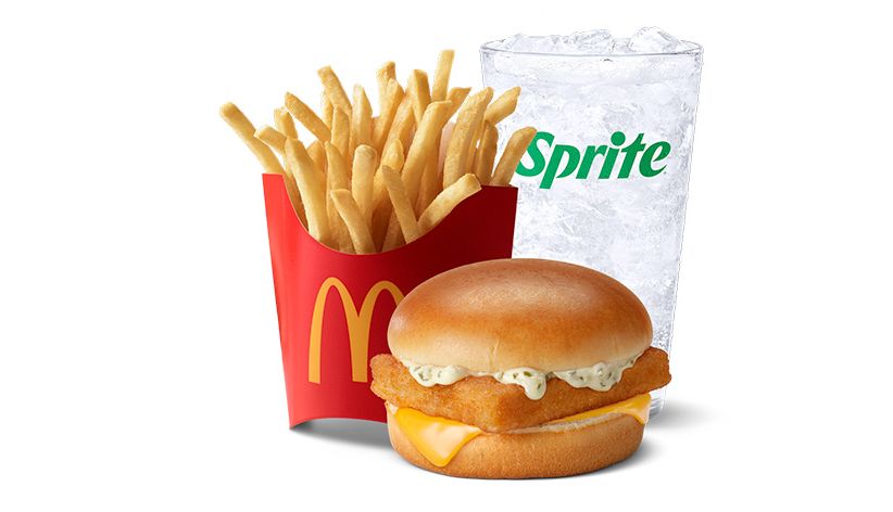 Filet O Fish Combo Meal Calories Nutrition McDonald s