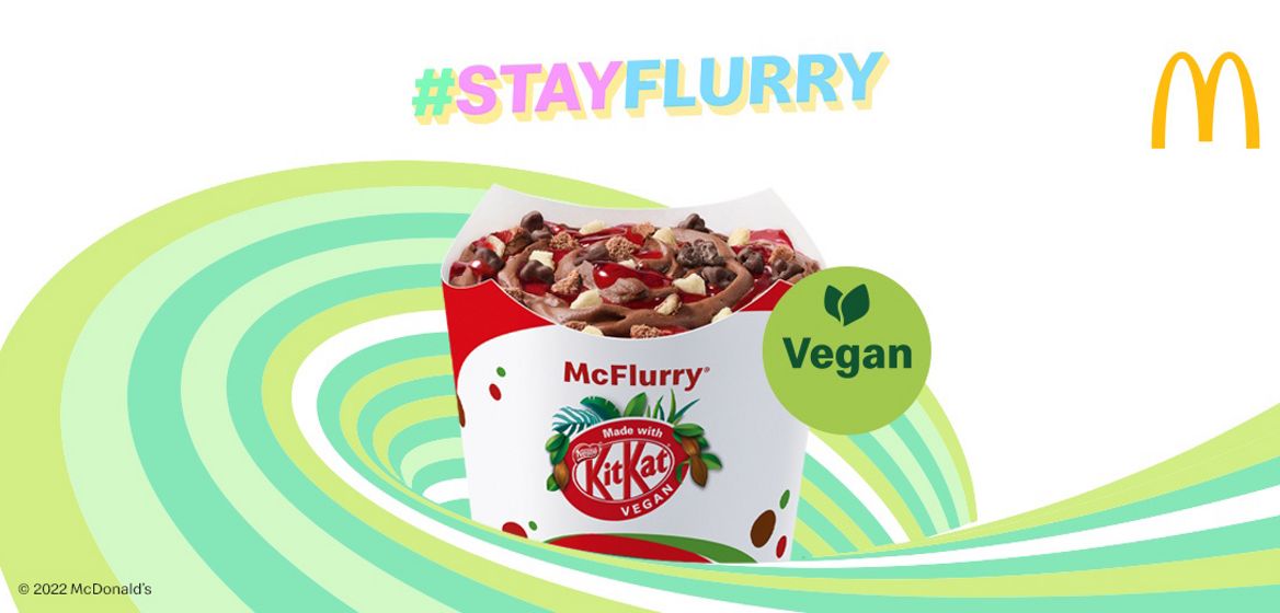 McFlurry® KitKat vegan