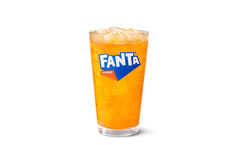 Small Fanta® Orange: Caffeine Free Soda