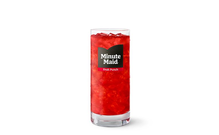 Medium Minute Maid Fruit Punch McDonald s