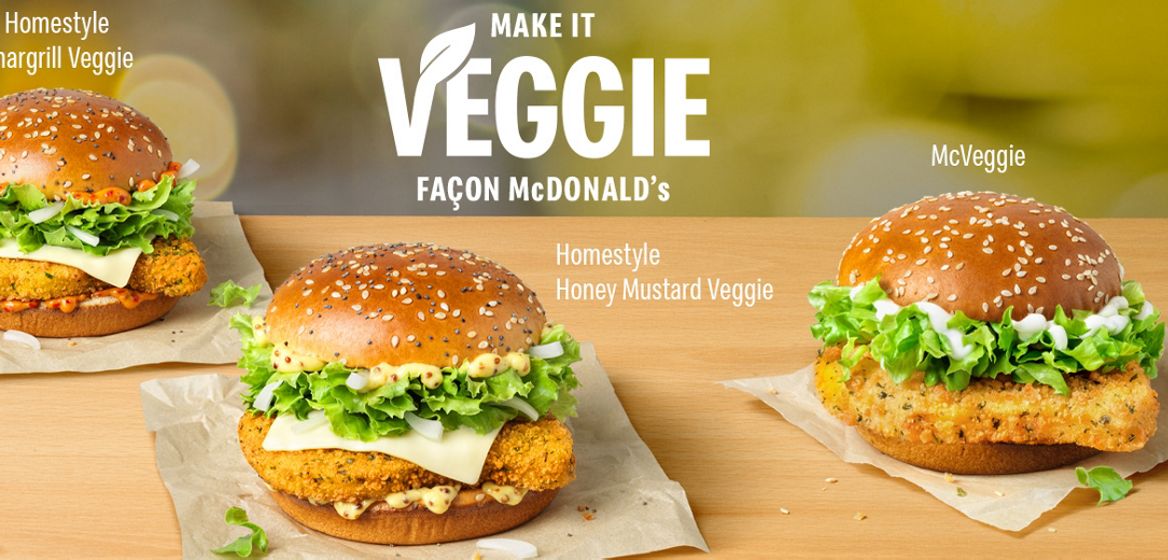 Make it veggie façon McDonald’s