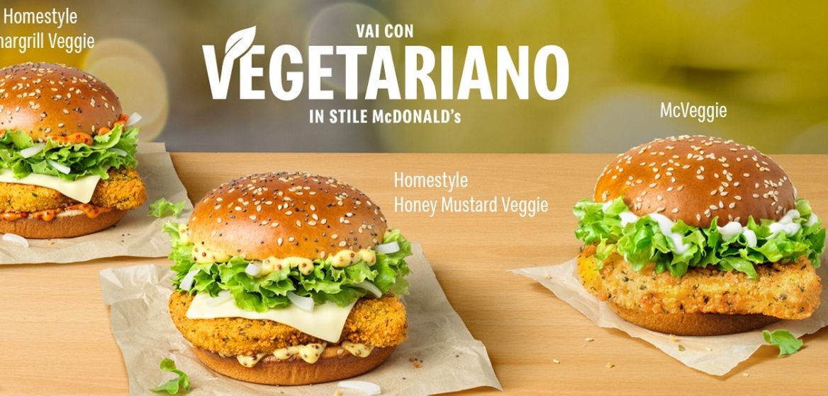Vai con vegetariano in stile McDonald’s