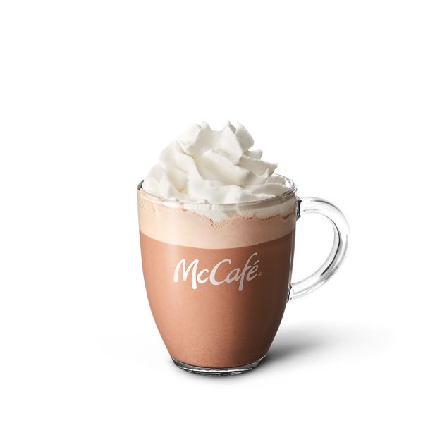 McCafé Hot Chocolate med krem medium