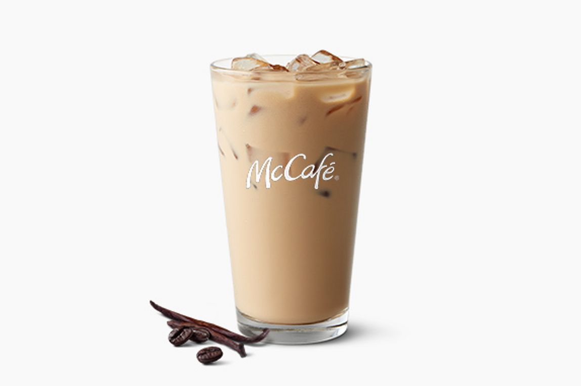 aprende más acerca del iced french vanilla latte