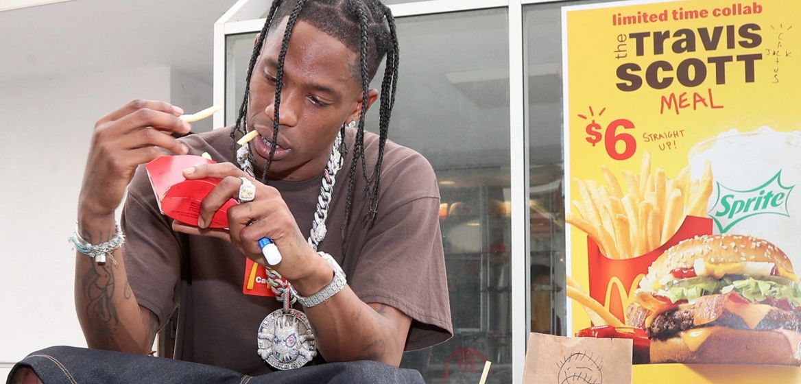 Travis Scott Teams With McDonald's for Meal, Campaign, Merchandise