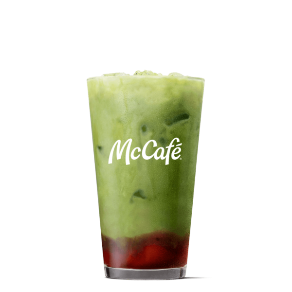 Iced Strawberry Matcha Latte Medium