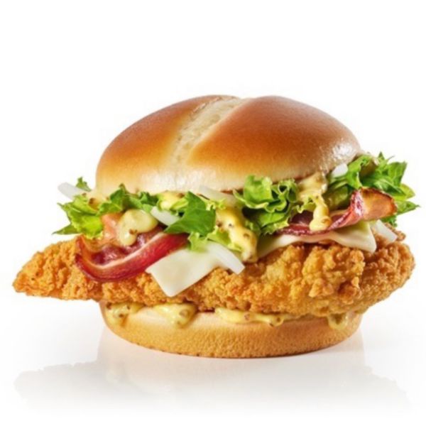 Homestyle Crispy Chicken Honey Mustard Bacon