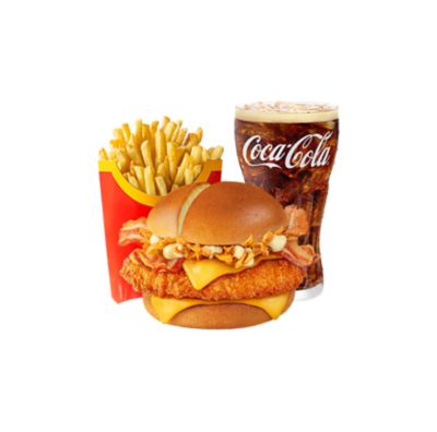 Mccrispy Cheese Bacon Mcmenu