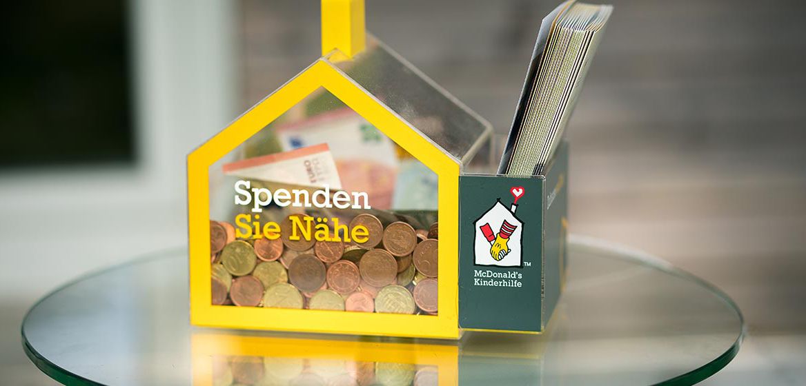 Kinderhilfe Spendenhäuschen