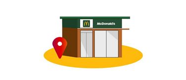 Abbildung eines McDonald’s Restaurants