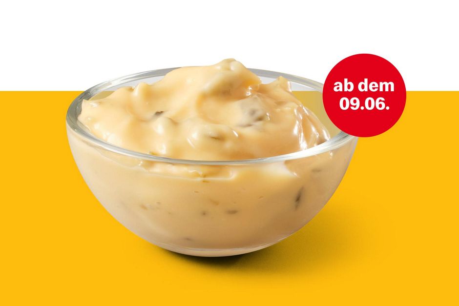 Abbildung Big Mac® Sauce mit Hinweis "ab dem 09.06.".