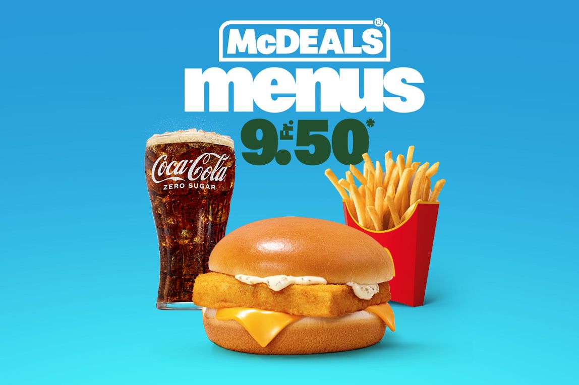 Il Menu «Delizioso filetto di pesce in vista». 