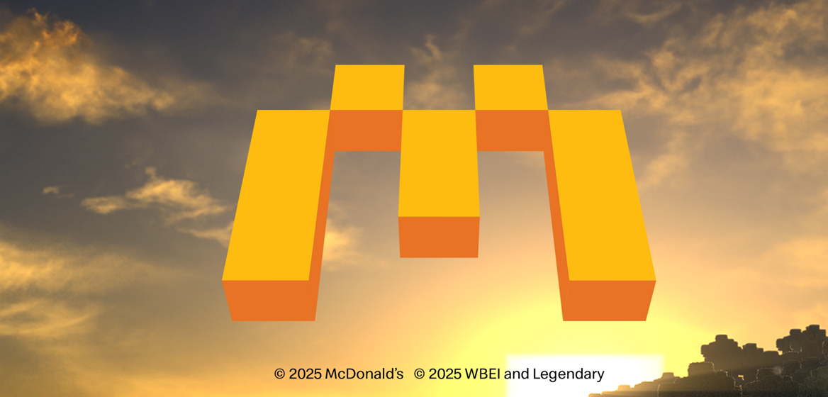 Das Minecraft Film-Menü von McDonald’s
