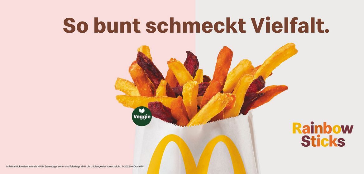 So bunt schmeckt Vielfalt. Rainbow Sticks