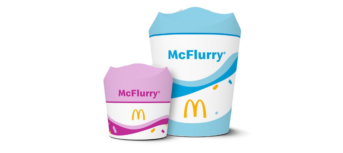 Mini McFlurry cups