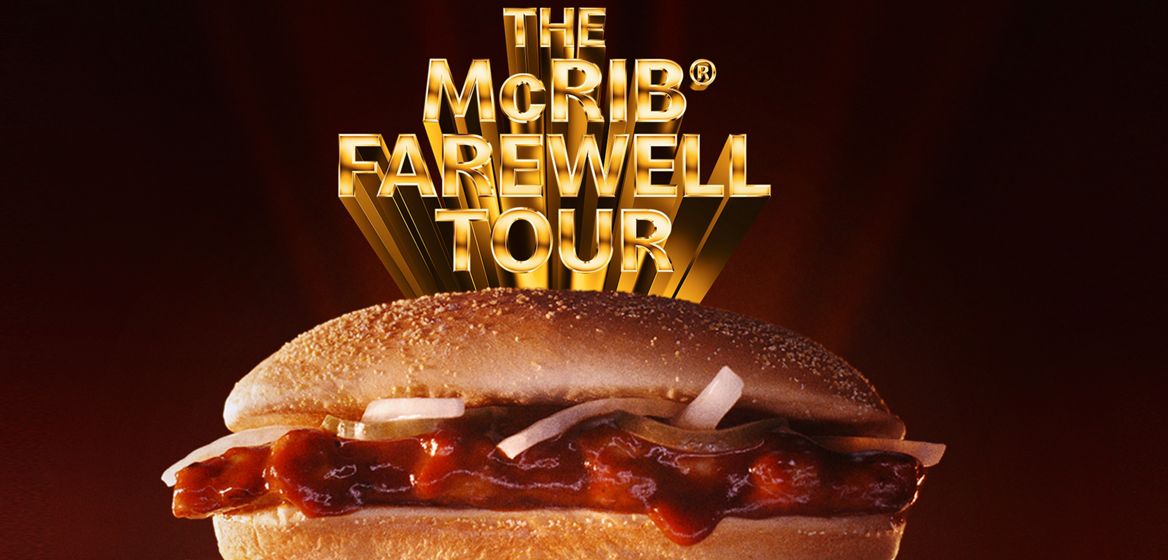 McRib Farewell Tour banner 