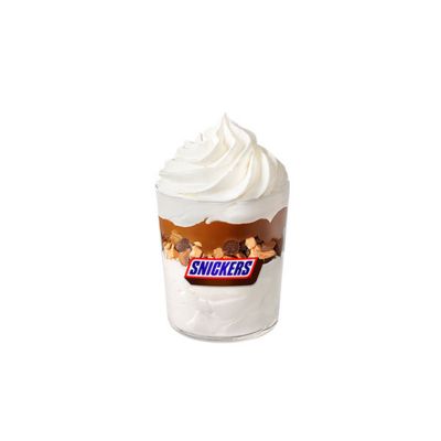 Mcsundae Deluxe Snickers