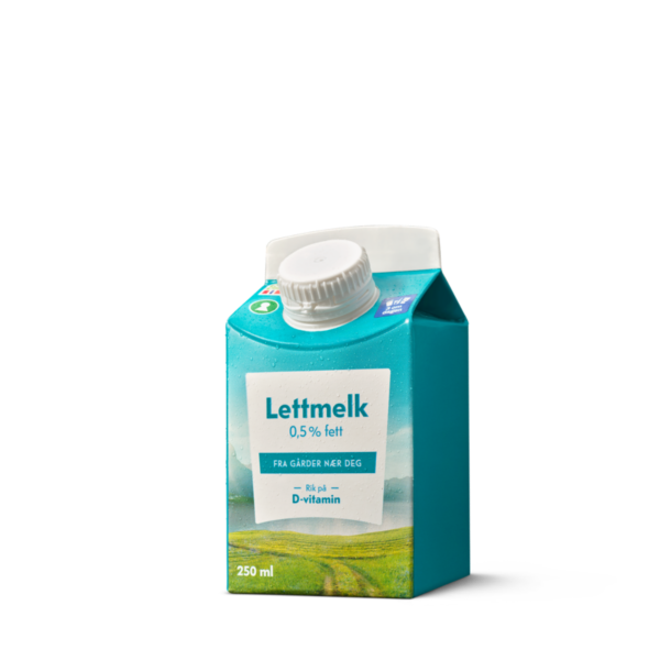 Lettmelk - 250ml