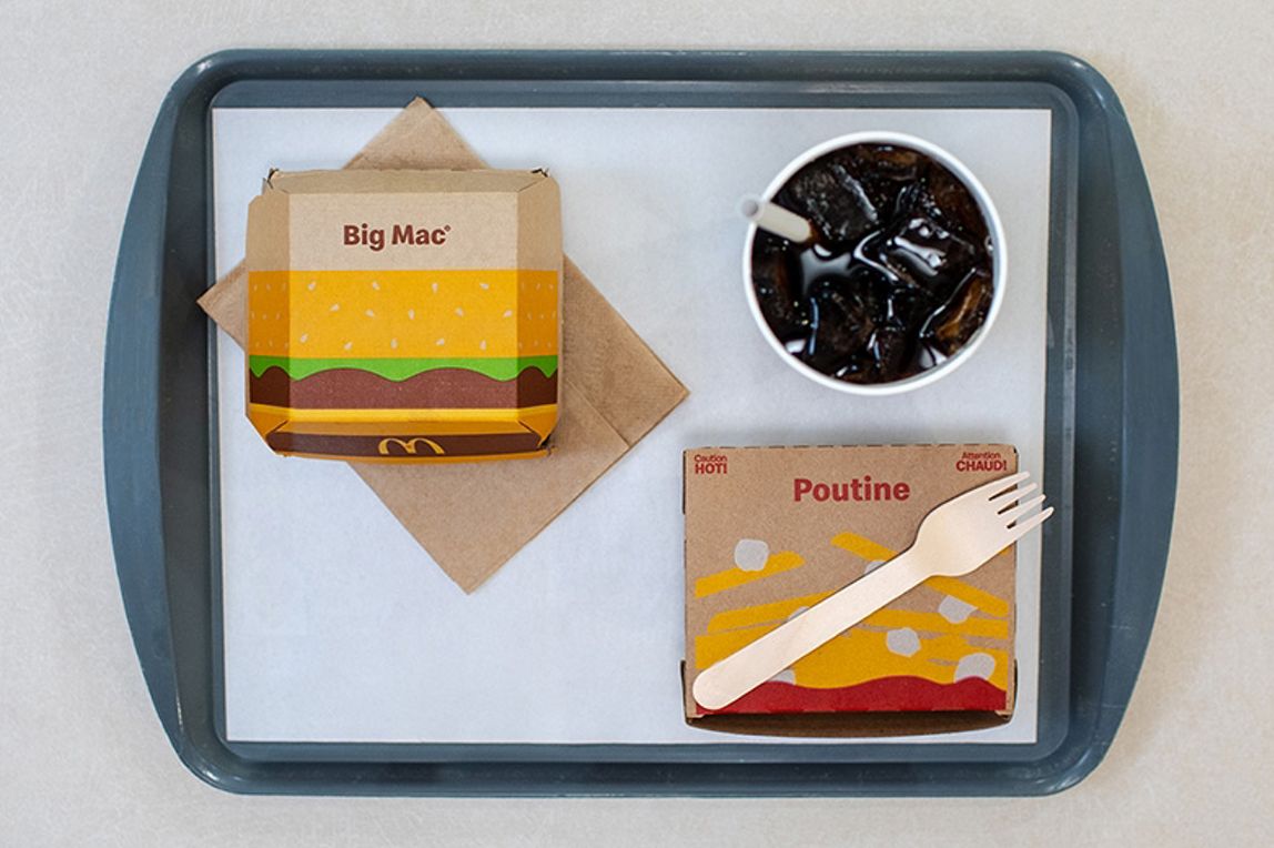 McDonald's packaging