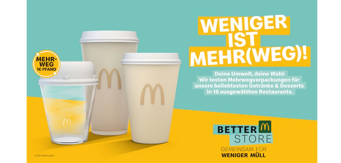 Wie funktioniert der Mehrwegbecher bei mcdonalds?