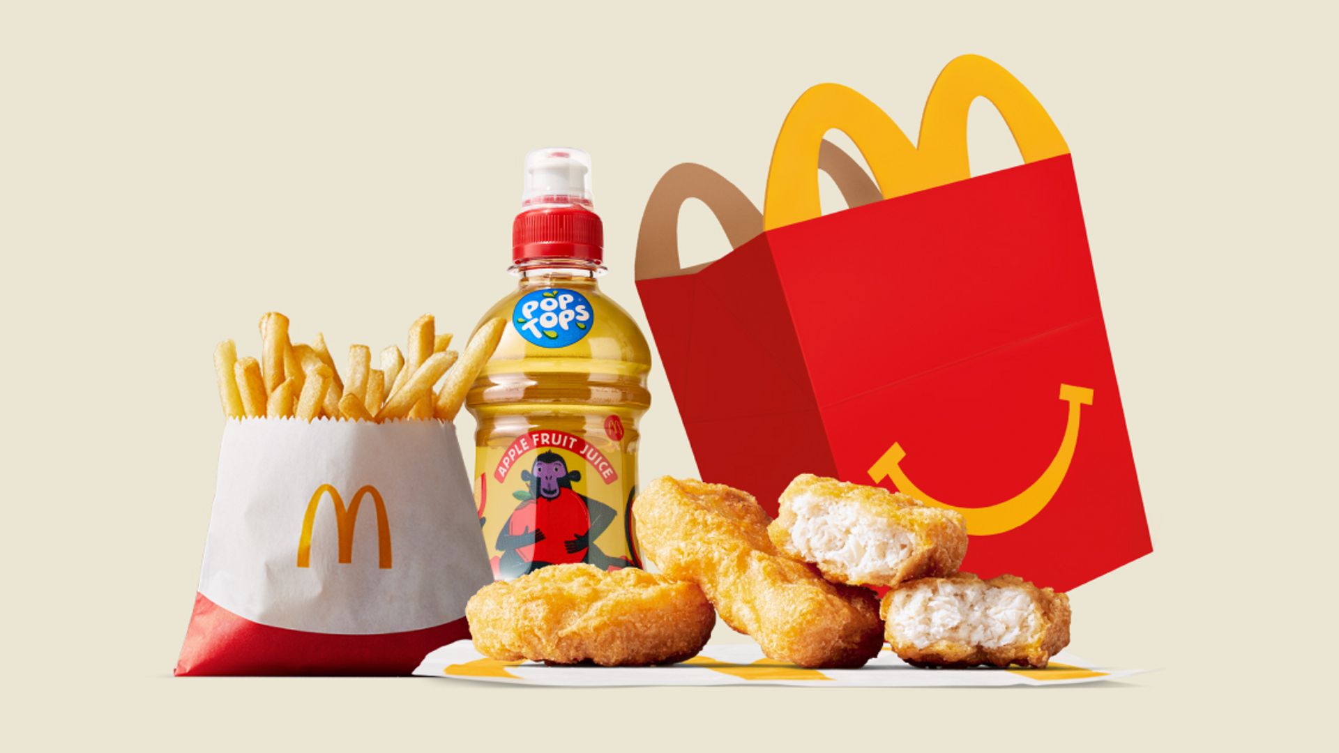 happy meal, happy meal toys Australia, mcdonald's birthday parties