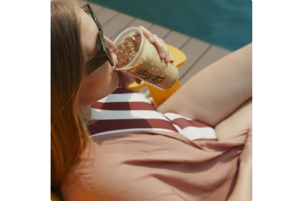 McCafé, Coca-Cola one dollar each plus tax any size