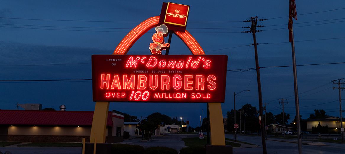 McDonald's Speedee sign 