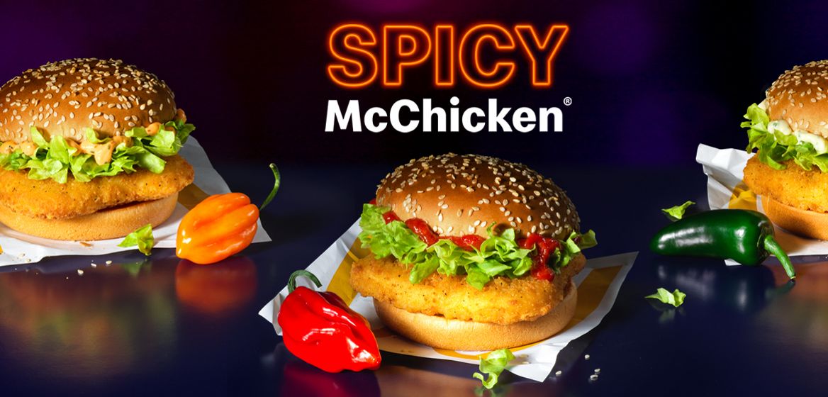 Spicy McChicken hot chili