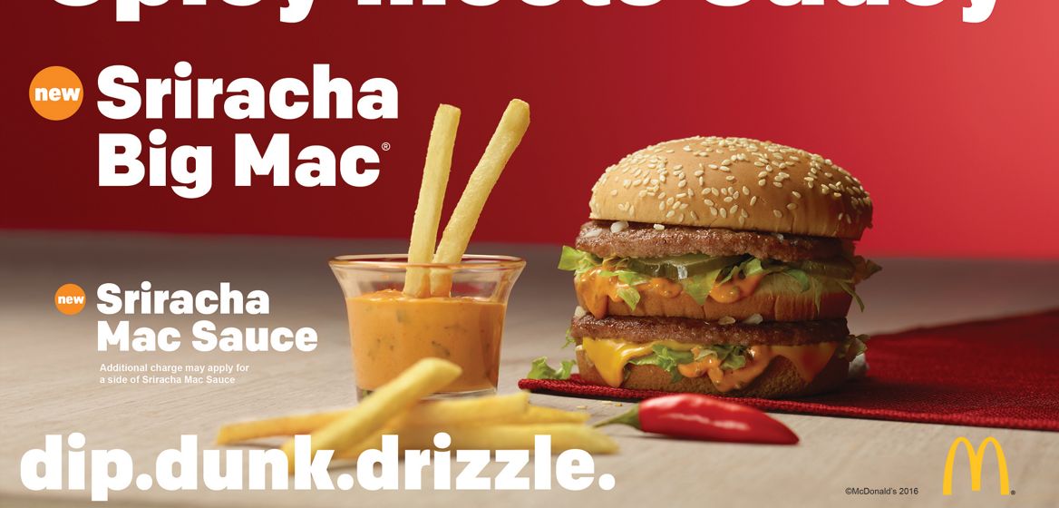 Sriracha Big Mac Newsroom