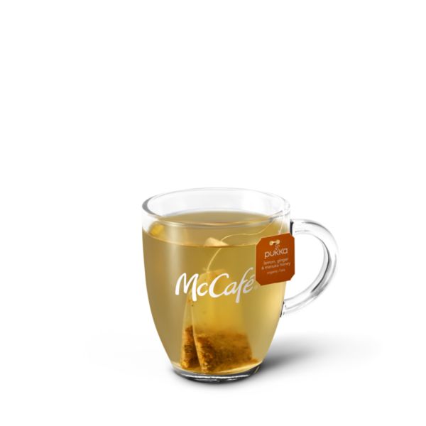 McCafe Te, Pukka Lemon Ginger & Manuka Money