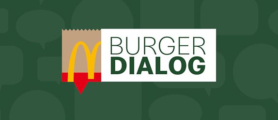 Logo des Burger Dialogs von McDonald’s