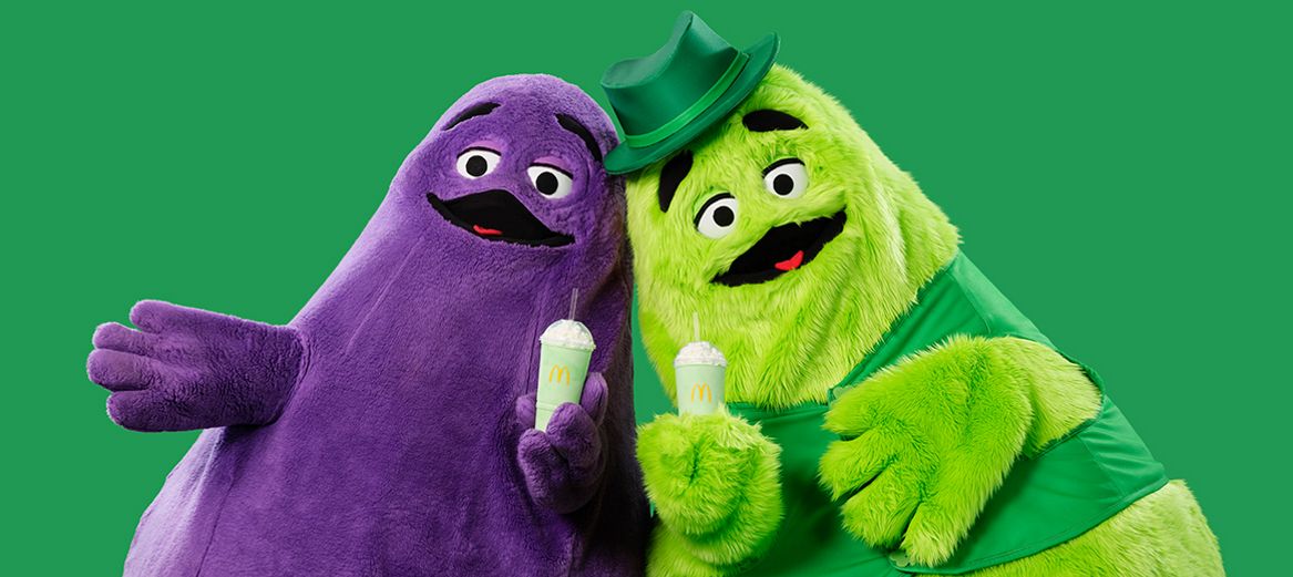 Grimace with Uncle O'Grimacey