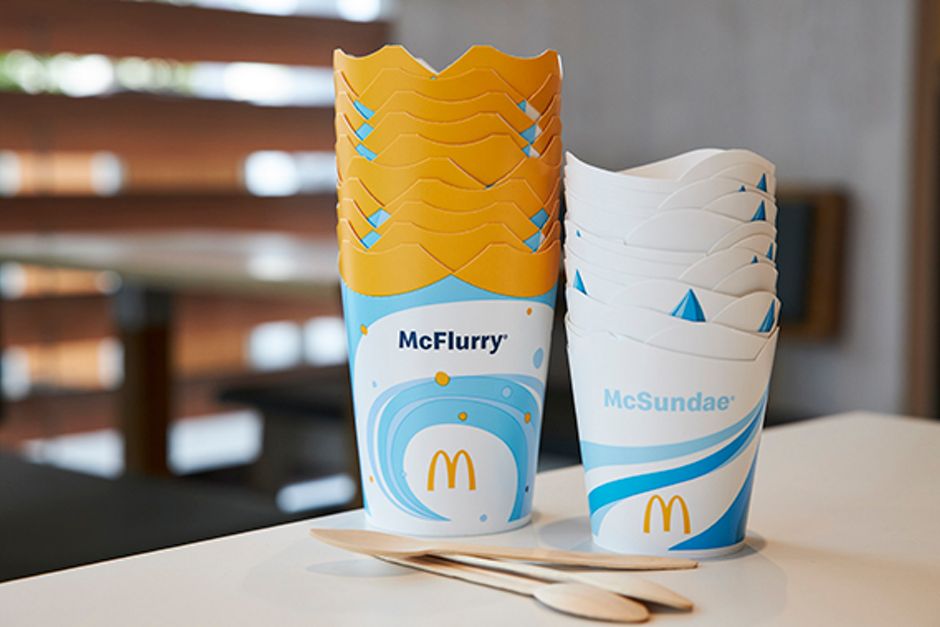 Verpackung und Recycling bei McDonald's