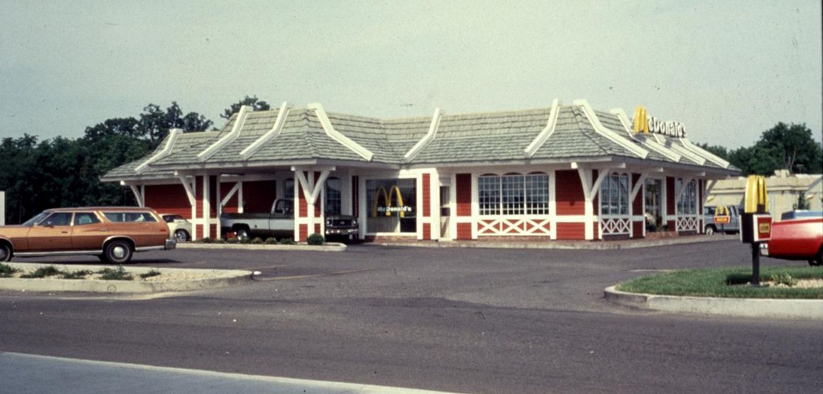 vintage McDonald's restaurant