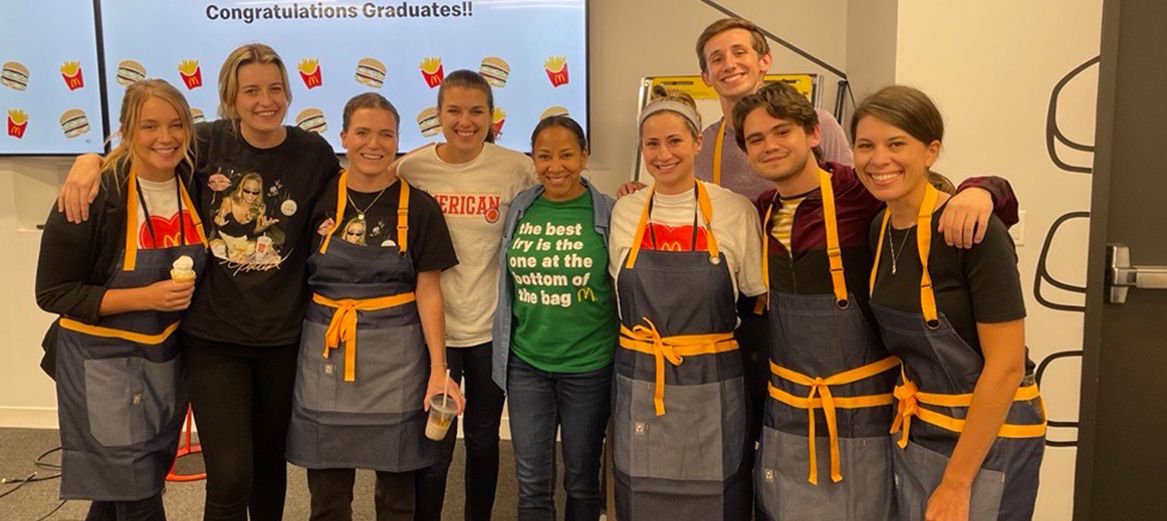 Will and other McDonald's interns