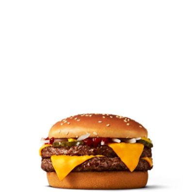 Double Quarter Pounder® with Cheese – Hampurilainen kahdella isolla pihvillä