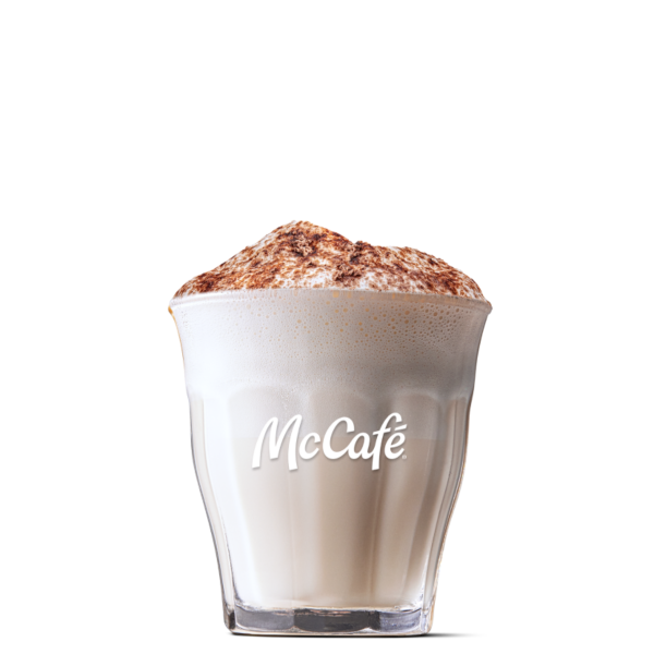  Babyccino from McDonalds McCafé Drinks menu