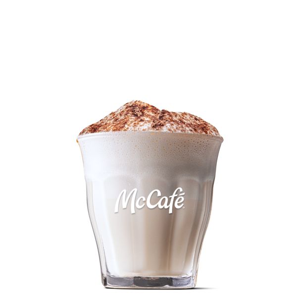  Babyccino from McDonalds McCafé Drinks menu