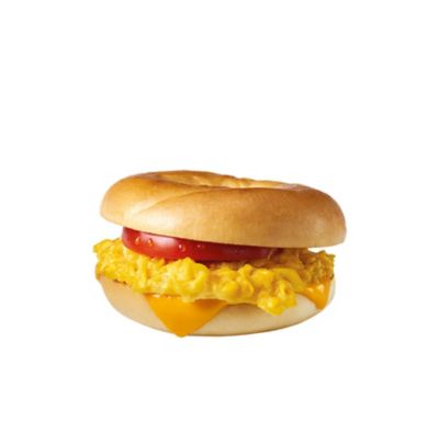 Bagel Burger With Cheese