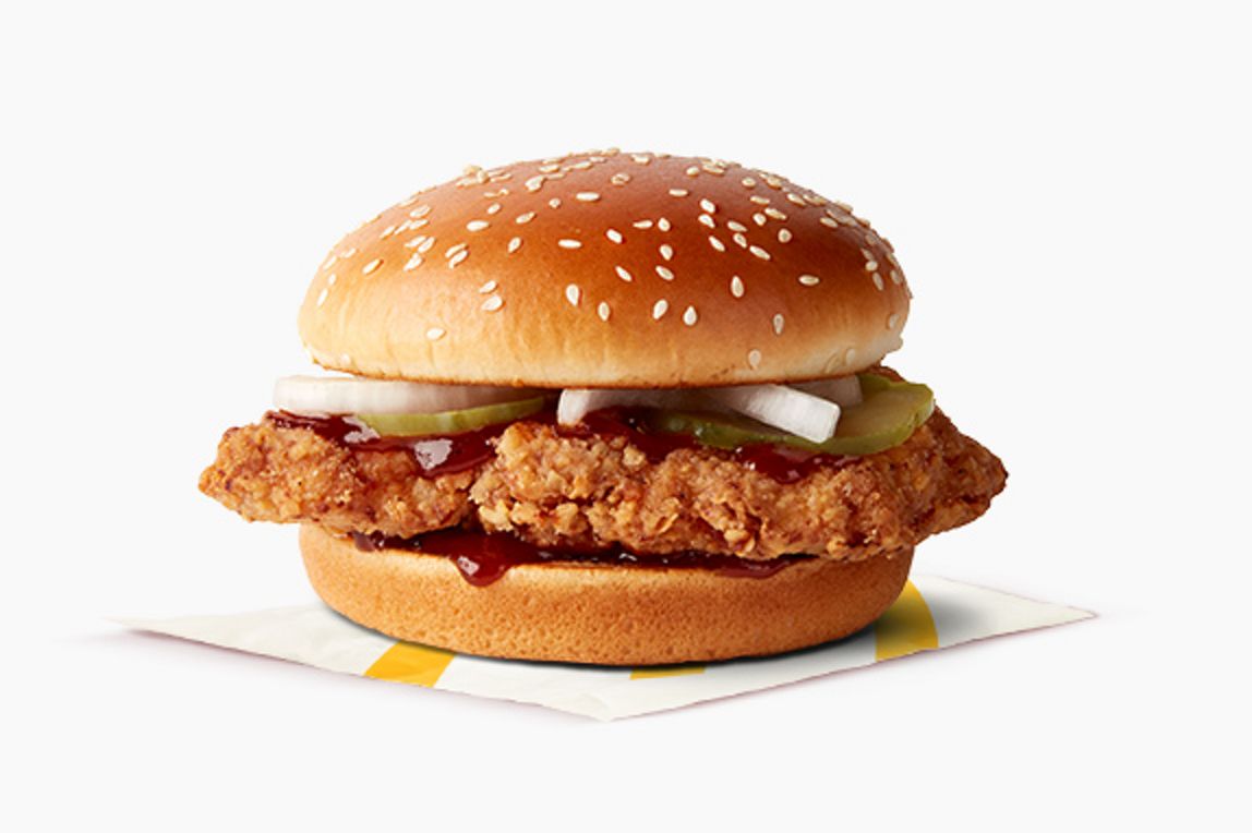 aprende más acerca del spicy bbq chicken sandwich