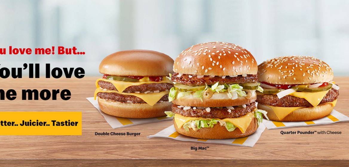 Best burger in deals mcdonalds