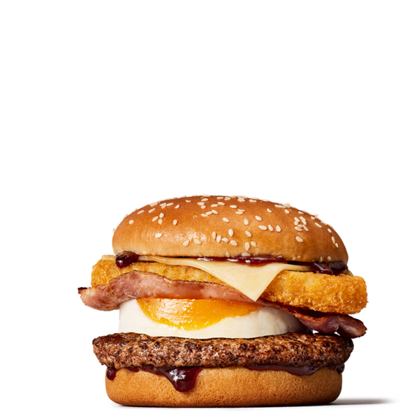 Big Brekkie Beef Burger
