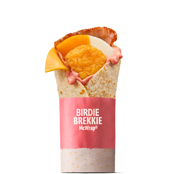 Birdie Brekkie McWrap from McDonald's Breakfast menu
