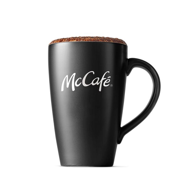 Cappuccino - large from McDonalds McCafé Drinks menu
